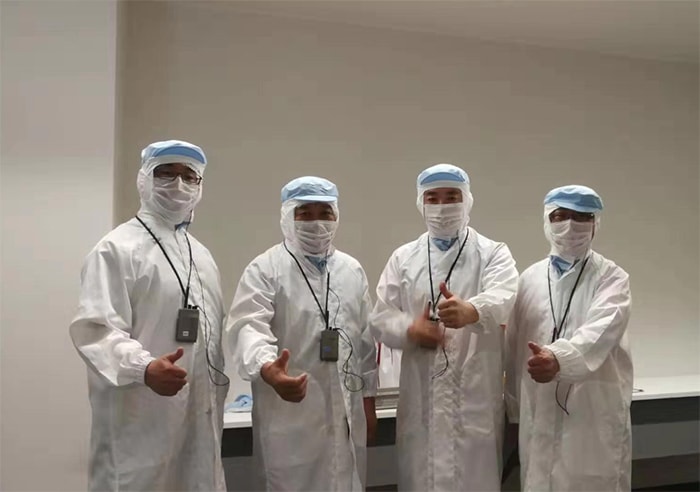 董事长对九州工场高水平的企业管理给予高度赞赏