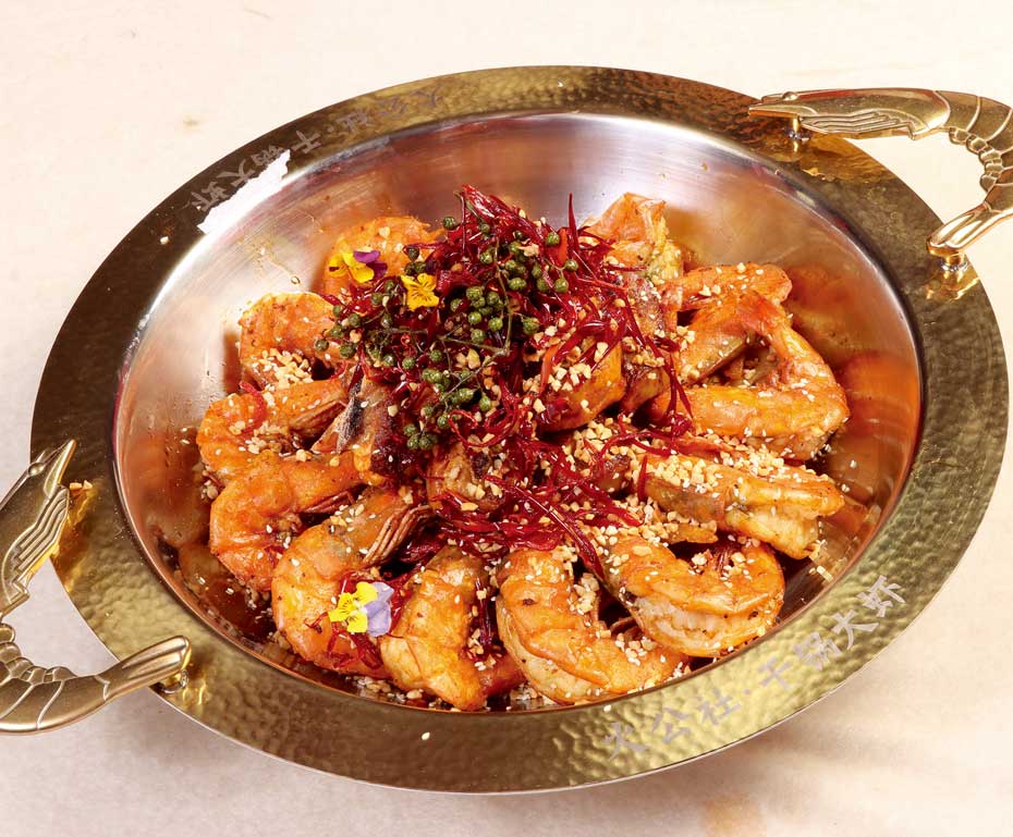 干锅鸡抱抱虾 干锅鸡抱抱虾