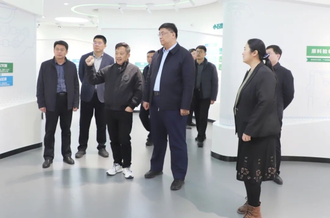 花帝食品股份 丨 热烈欢迎青岛市市农业农村局调研组来花帝调研工作