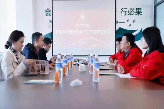 花帝食品股份 丨 热烈欢迎青岛乡村旅游协会于海康会长一行莅临参观指导工作