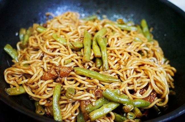 大厨四宝产品应用之豆角焖面