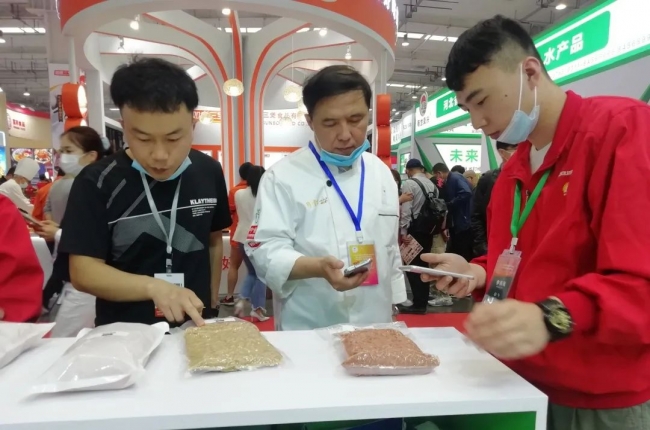 展会快讯 | 掘金客新发现——5.0文冠果植肴肉