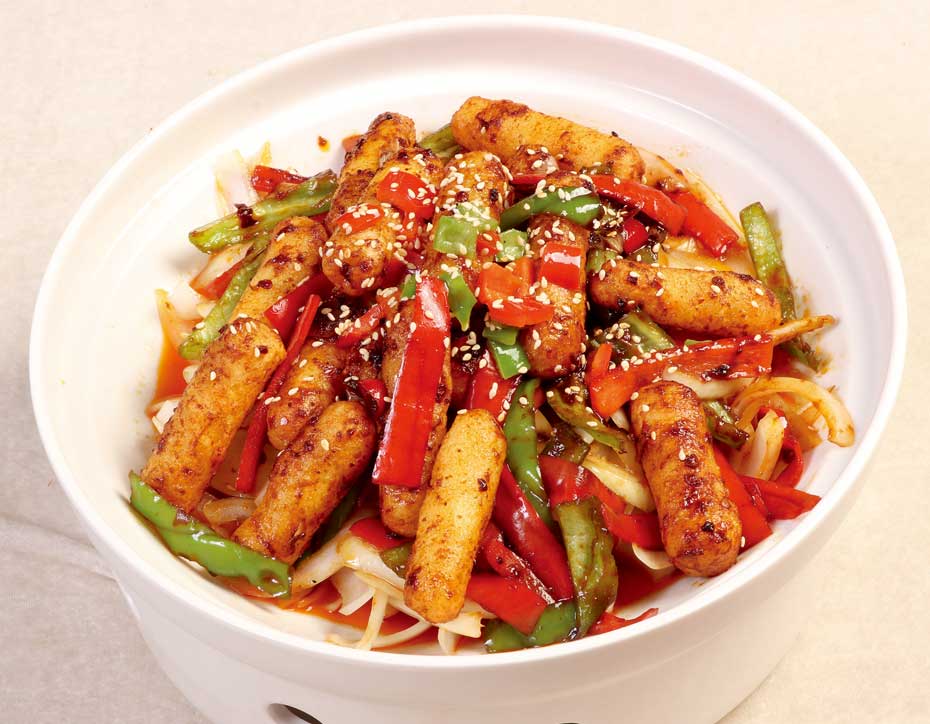 干锅拉丝鸡柳棒