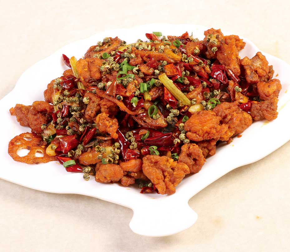 干锅麻辣辣子鸡
