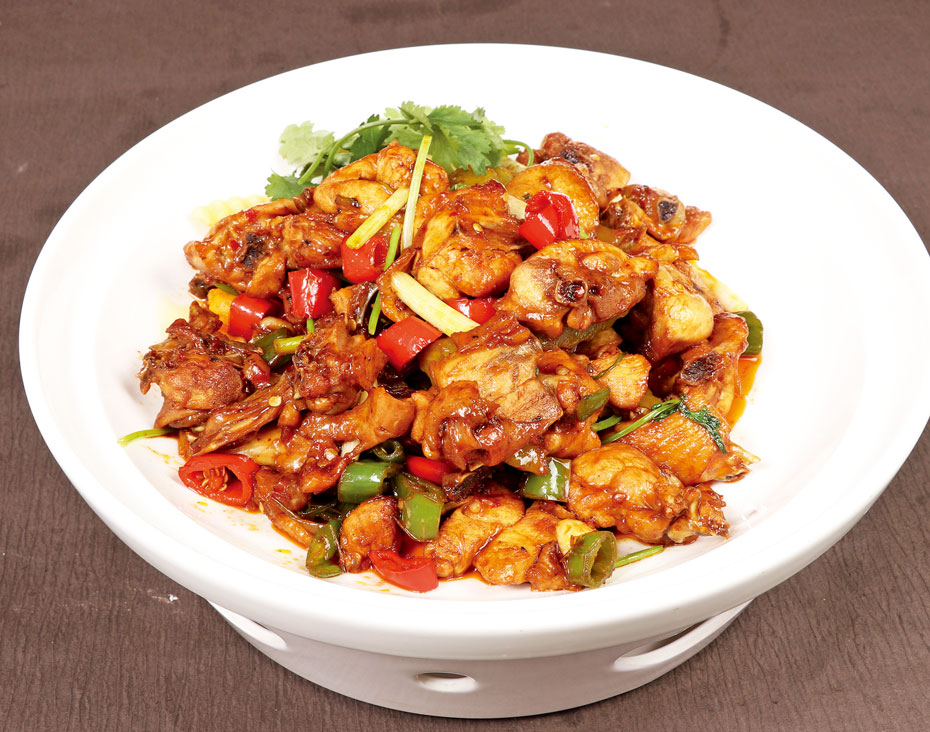 干锅麻辣土鸡