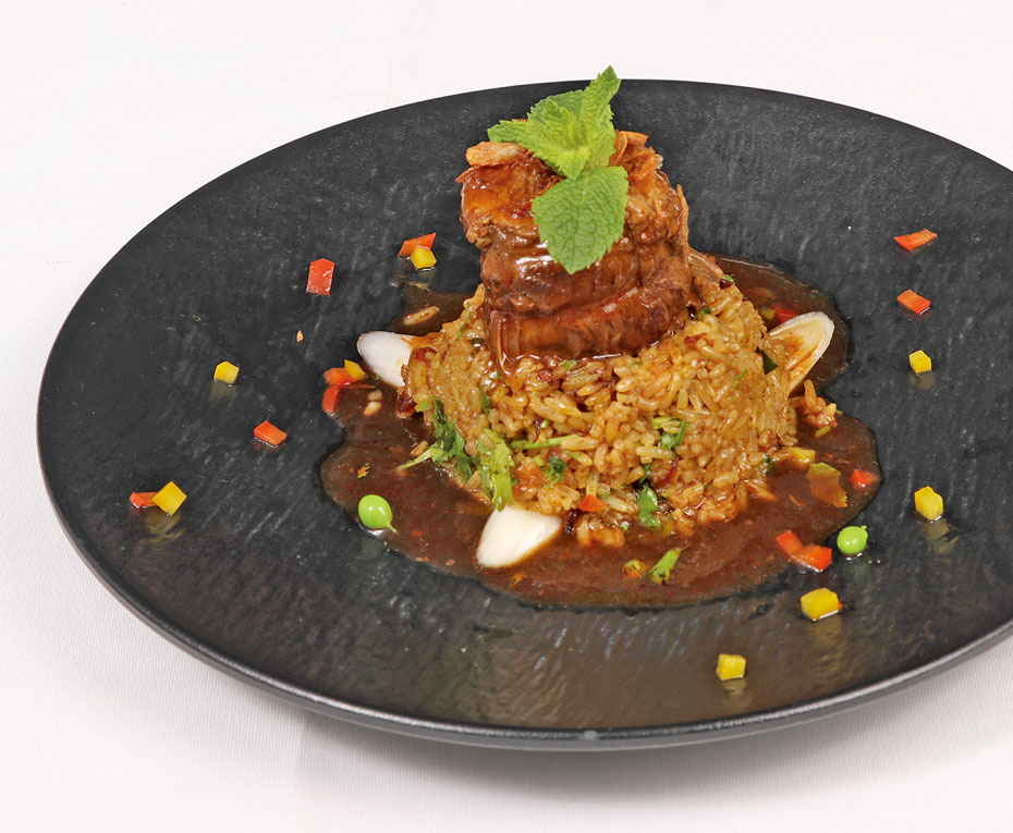 干锅中东香料羊炊饭 干锅中东香料羊炊饭